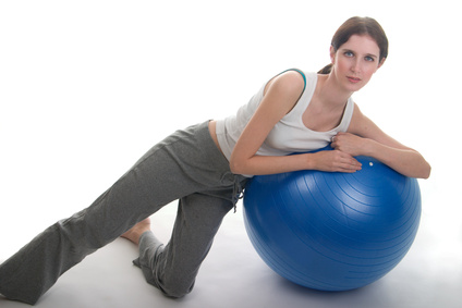 How to Put Air Back Into a Yoga Ball 