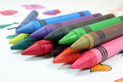 how to remove crayon from dried clothes