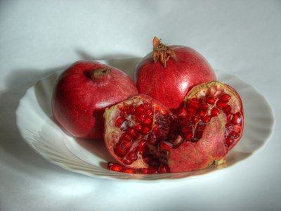 fresh pomegranate