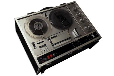 Home stereo tape decks have 7-inch reels.