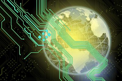 A VPN can connect LANs at locations anywhere with Internet access.