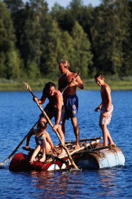 How to build a cheap homemade raft | eHow UK