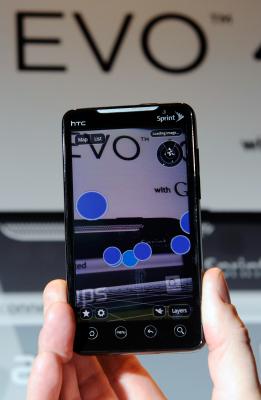 EVO runs on Sprint's 4G network.