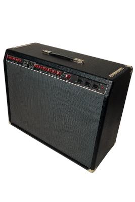 The amplifier increases the power or current of a signal.