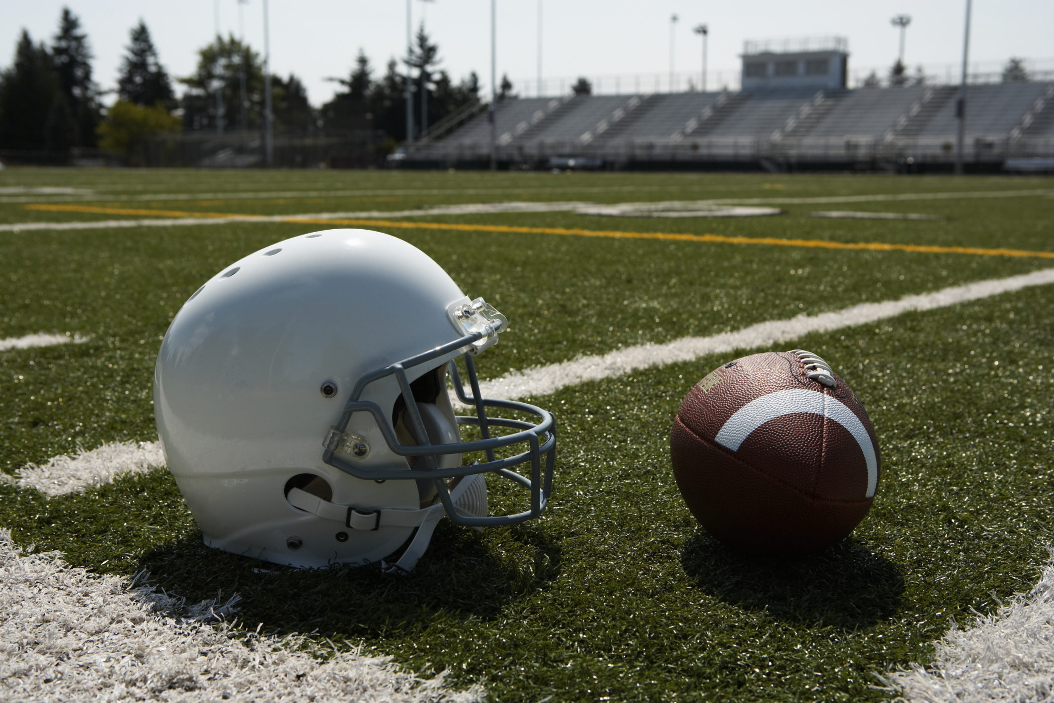 Spray Paint Football Helmet Captions More