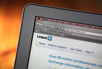 You can connect your LinkedIn profile to your personal website.