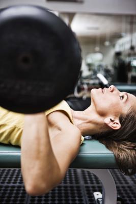 Big boobs weight lift