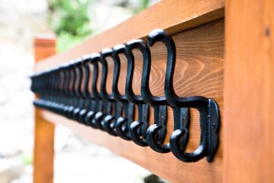 The Height on a Wall to Hang a Coat Rack | Home Guides ...