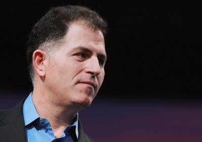 The eponymous Michael Dell is founder and CEO of the computer company.