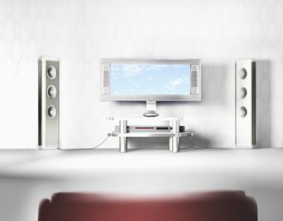 Home theater speakers typically have an eight ohm impedance.