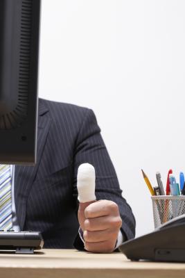 Types of minor injuries picture