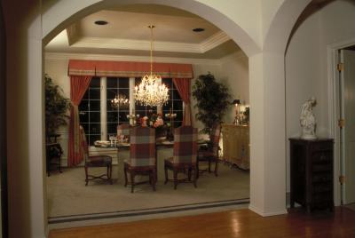 installing dining room light fixture