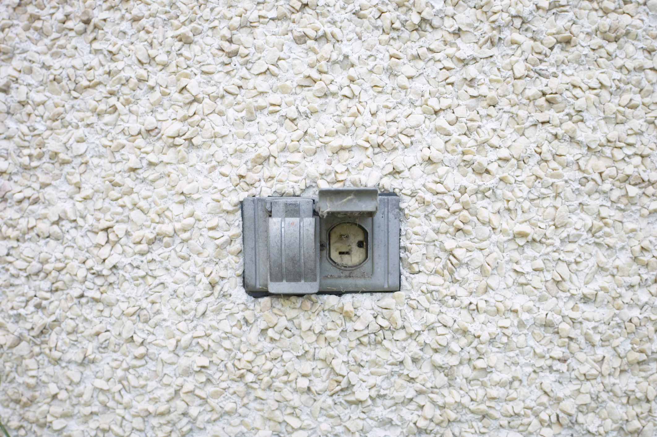 How To Install A Security Light On Stucco